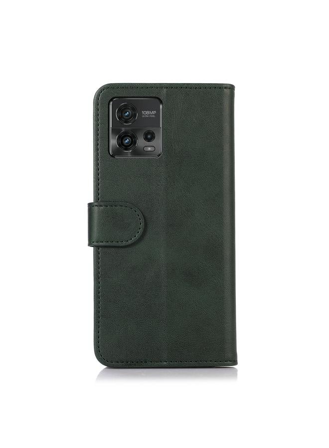 S-TOP Case For Motorola Moto G72 Cow Texture Flip Leather Phone Case - Image 3