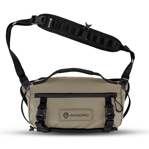 WANDRD ROGUE V1 6L Sling: Compact Camera Sling and Crossbody Bag with Fast Access, 3-Way Carry– Lightweight Everyday Bag Great for Travel, Photography, and Daily Use (Yuma Tan) - Image 1