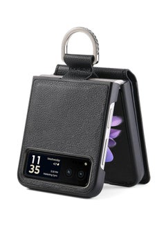 Excefore Wallet Case Compatible with Motorola Razr+ 2023, PU Leather Protective Phone Case Kickstand Full Coverage Pocket Ring Case, Compatible for Motorola Razr+ 2023 Case  - Image 2