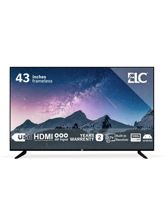 ELC 43Z1TSRV Smart Android Built in Receiver TV Frameless