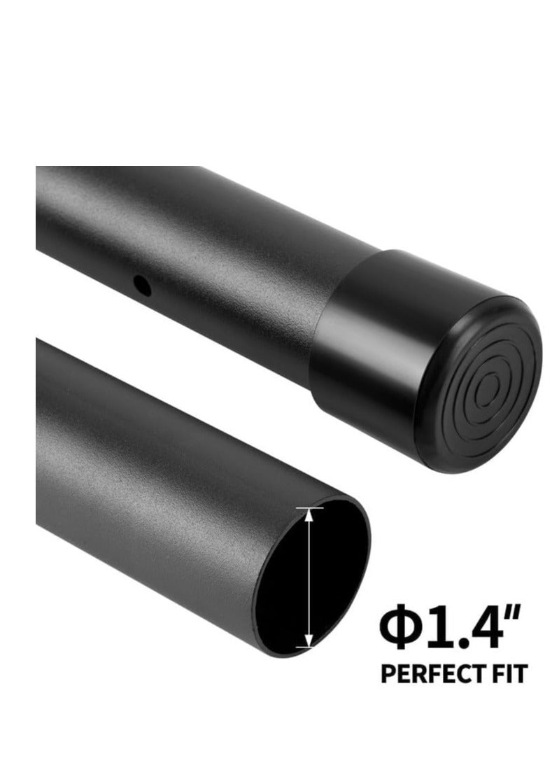 Adjustable Table Leg, Folding Tables Extenders and Risers, Metal Heavy Duty Desk Leg Risers, Suitable for Straight and Bent Legs Extensions, 4 Levels, 4 Pcs - Image 5