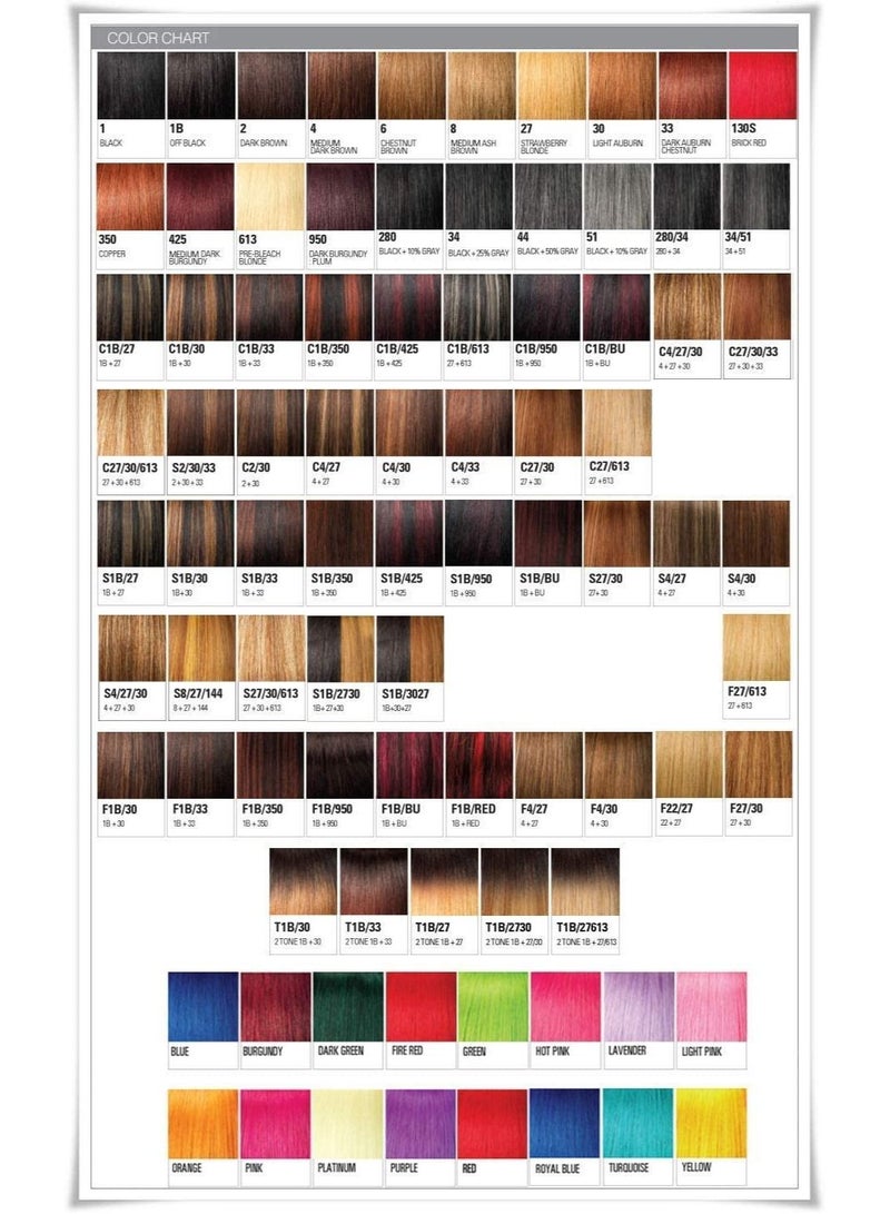 إستيل جديلة ألترا فاخرة أصلية من 3 ألوان 1B_33 - Image 3