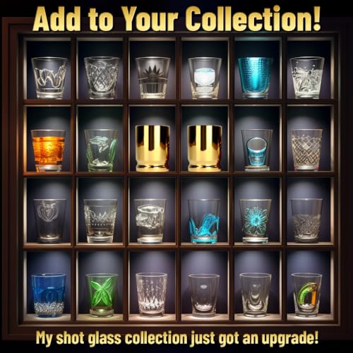 Barbuzzo ORIGINAL 50 CAL SHOT GLASSES, Set of 2, American Owned & Designed, Like Real 50 Caliber Bullet Casings, Shot Glasses Hold 2 Ounces - Image 4