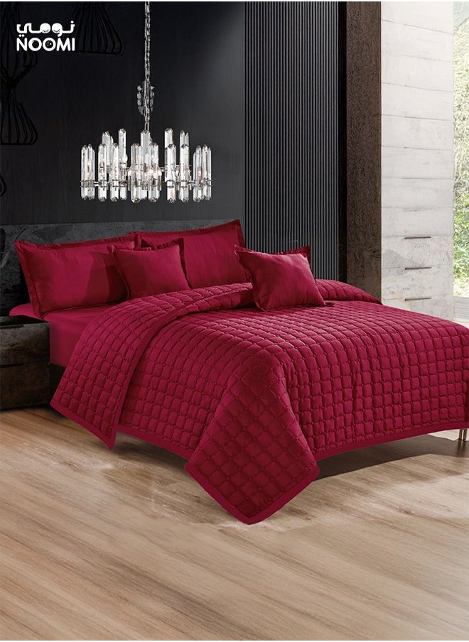 نومي مفرش نفرين 6 قطع مضغوط وجهين 220 × 240  - Image 1