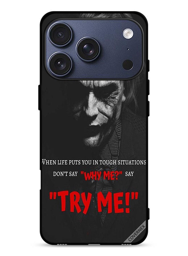 Covernex Apple iPhone 17 Pro Protective Case Cover Try Me - Image 1
