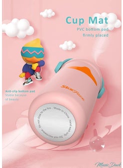 StarAndDaisy StarAndDaisy Smart Kids School Water Bottle SUS Insulated Thermos (Starface-3 Yellow)  - Image 2