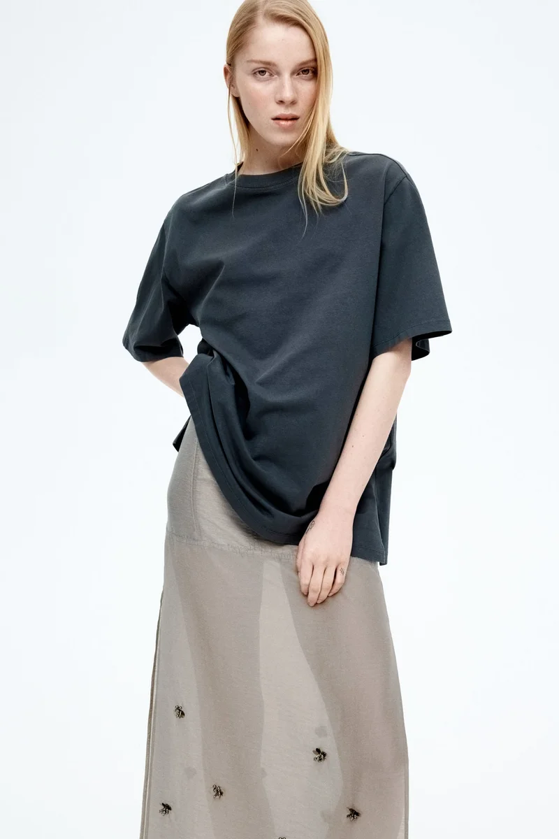 H&M Washed-look T-shirt