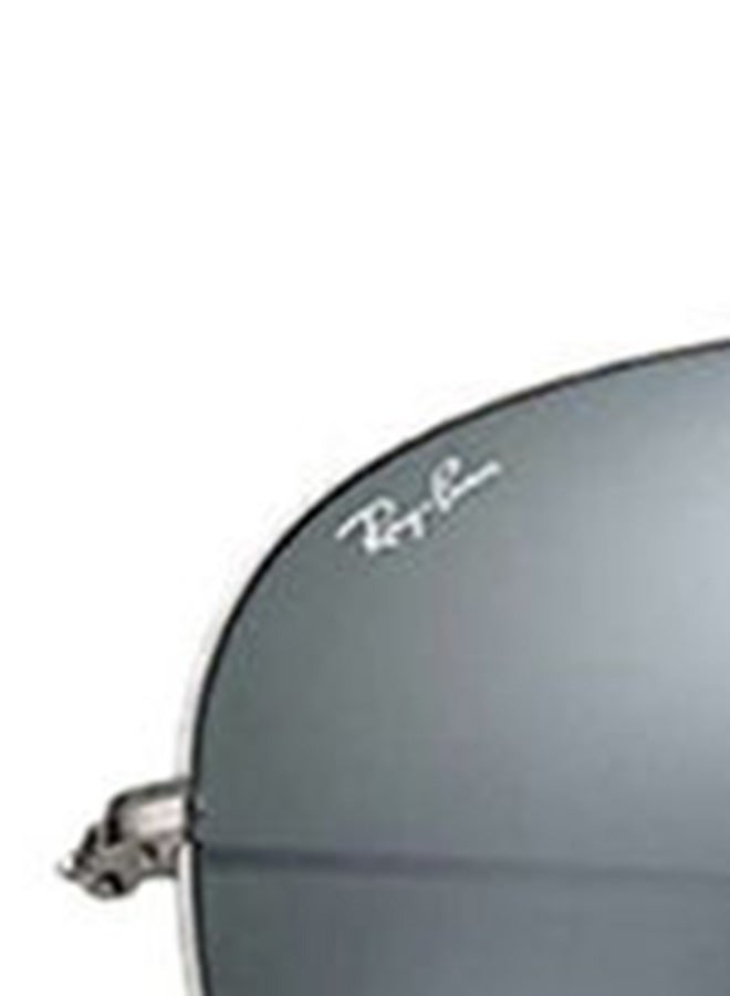 Ray-Ban Unisex Full Rim Aviator Sunglasses - RB3025 W3277 - Lens Size: 58 mm - Silver - Image 5