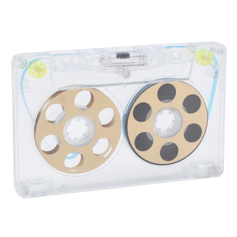 Blank Cassette Tape 46 Minute Type I - Moving Reel Visual Design - ABS Aluminum Alloy Durable Cassette Tapes for Music Recording - Image 3