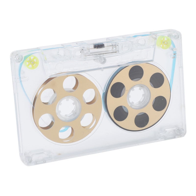 Blank Cassette Tape 46 Minute Type I - Moving Reel Visual Design - ABS Aluminum Alloy Durable Cassette Tapes for Music Recording - Image 2