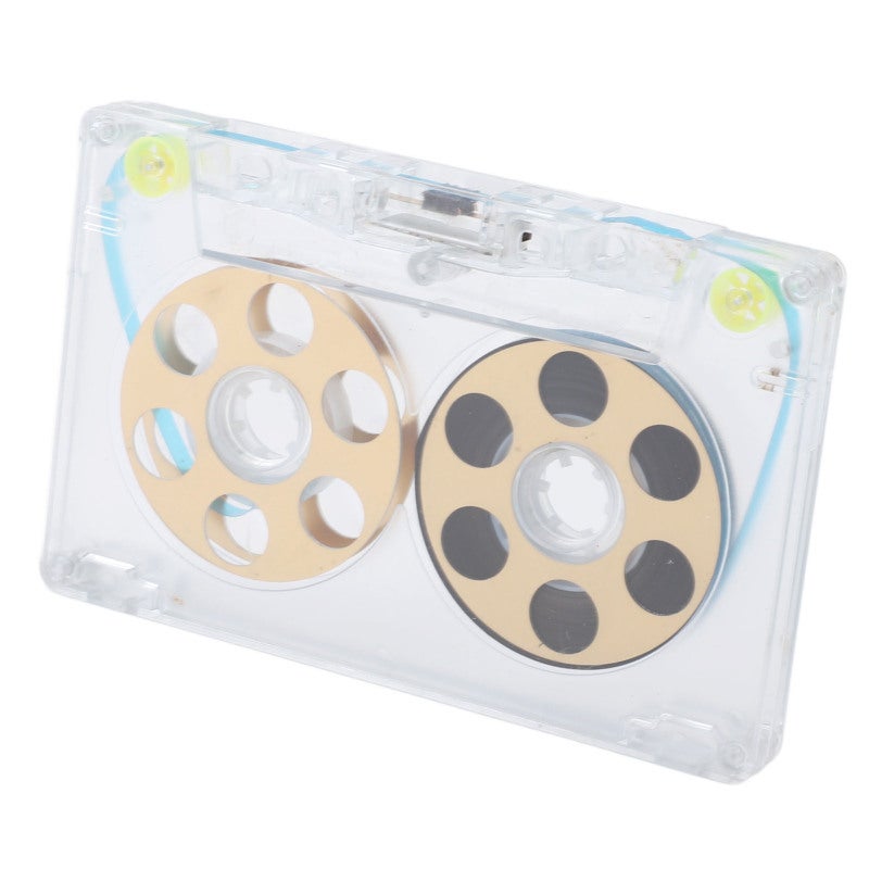 Blank Cassette Tape 46 Minute Type I - Moving Reel Visual Design - ABS Aluminum Alloy Durable Cassette Tapes for Music Recording - Image 4