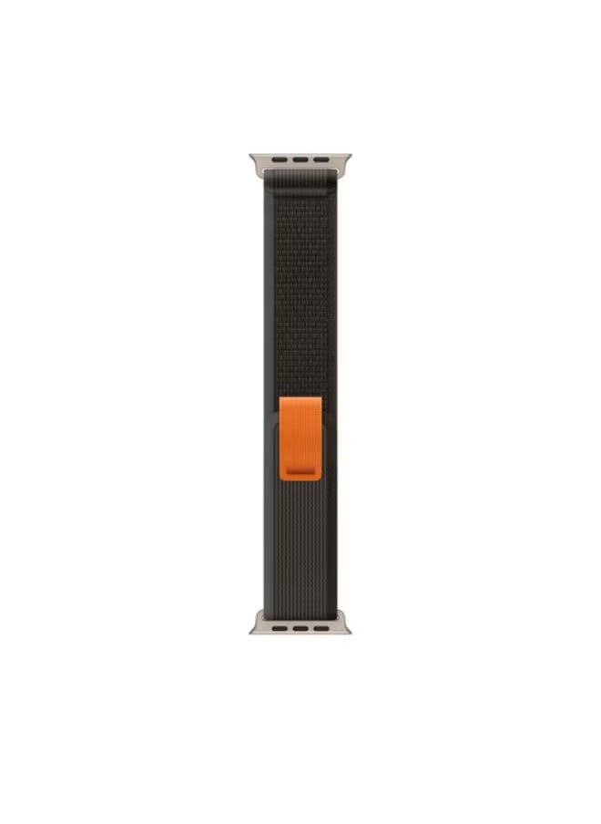 SHOPI - Trail Loop Compatible with Apple Watch Band 49mm 45mm 44mm 42mm 41mm 40mm 38mm, Nylon Weave Sport Loop Men Women Adjustable Pull Tab Strap for Apple Watch Ultra iWatch Series 8 7 6 5 4 3 2 1 SE - Image 1