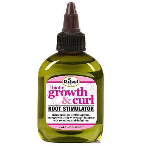 Difeel Biotin ProGrowth Root Stimulator 25 oz Deep Treatment for Hair Growth and Damaged Curly Hair Unisex Adult - Image 3