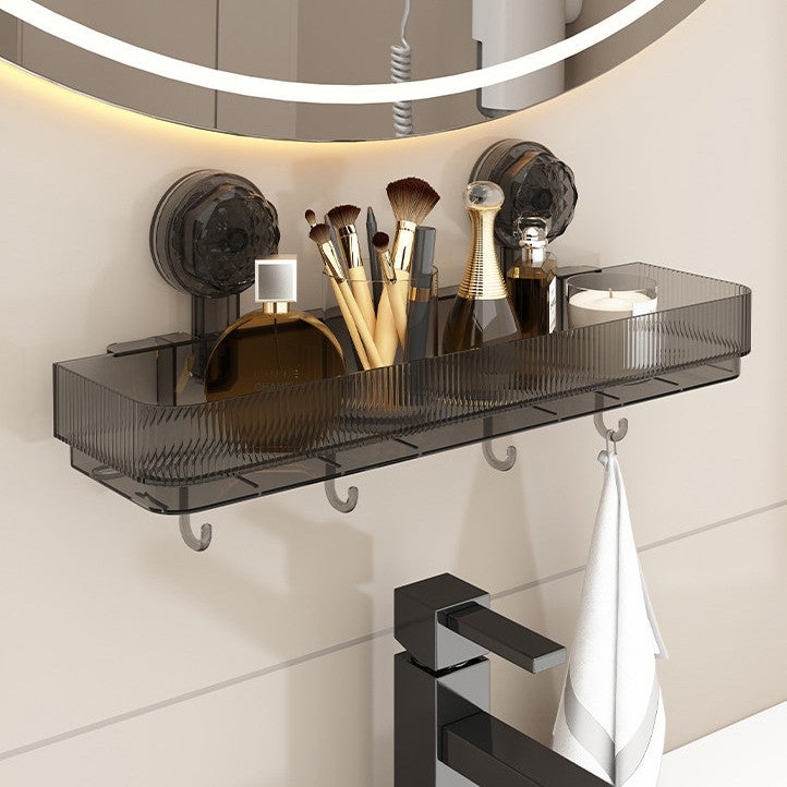 Bathroom Suction Cup Corner Shelf - Drainage Toiletry Organizer - Image 4