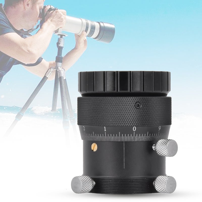 Double Helical Focuser: 25'' Size, 10mm Focusing Stroke, High Precision, Quality Aluminium Alloy, Corrosion Resistant, Lightweight - Telescope Accessory for Astronomical Telescope, Guider Scope, Finde - Image 5