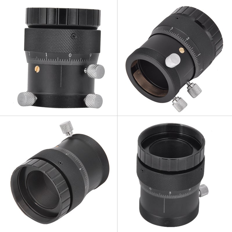 Double Helical Focuser: 25'' Size, 10mm Focusing Stroke, High Precision, Quality Aluminium Alloy, Corrosion Resistant, Lightweight - Telescope Accessory for Astronomical Telescope, Guider Scope, Finde - Image 2