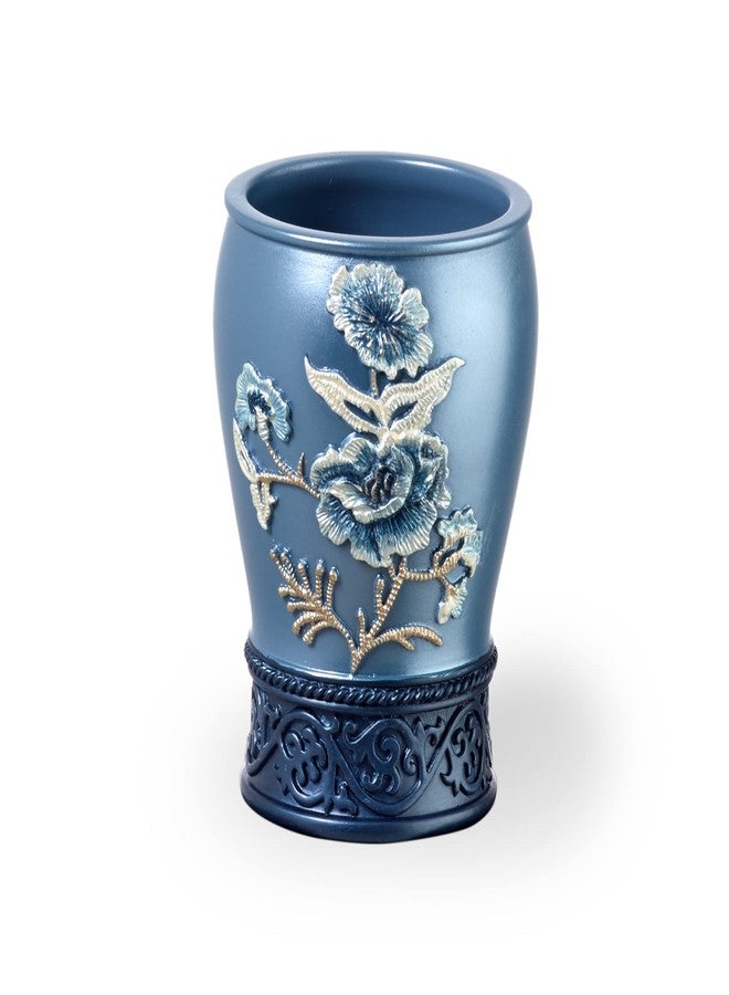 Popular Bath Dublin Rose Collection Tumbler Blue - Image 1