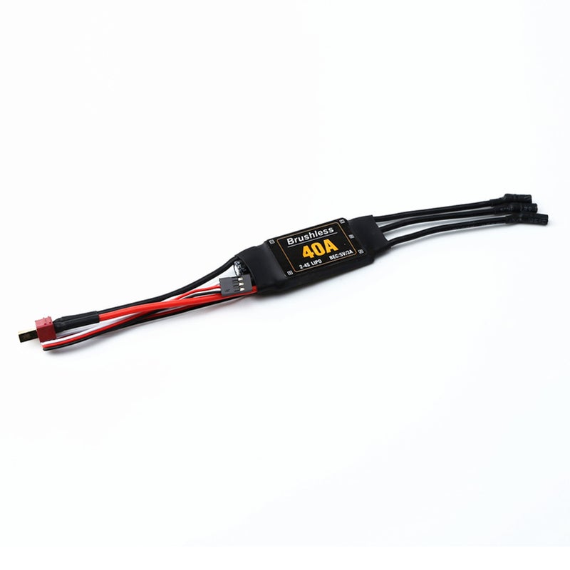 Electric Speed Controller: T Plug, Safety Arming Feature, Brushless Motor - Throttle Calibration Function, Full Protection for RC Aircraft, Drone Flying Enthusiasts - Image 4