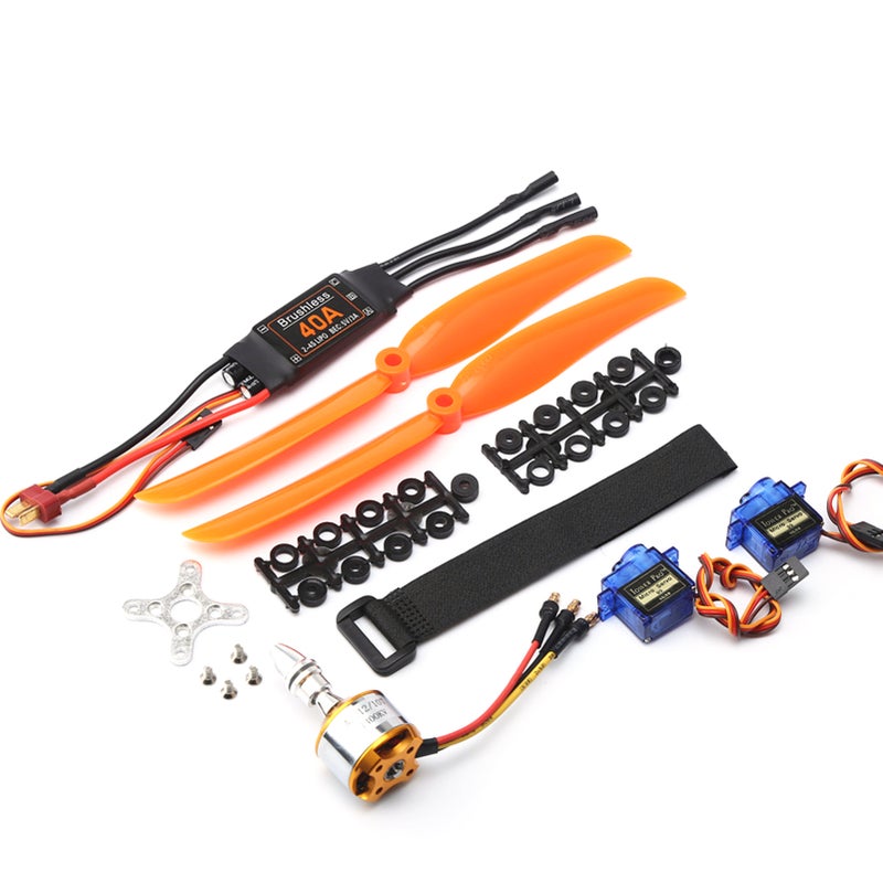 Electric Speed Controller: T Plug, Safety Arming Feature, Brushless Motor - Throttle Calibration Function, Full Protection for RC Aircraft, Drone Flying Enthusiasts - Image 1