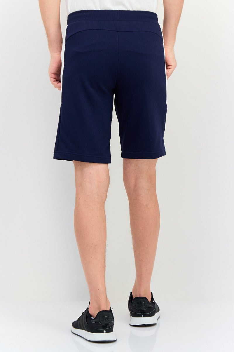 PUMA Men Sportswear Fit Drawstring Outdoor Shorts, Navy - Image 4
