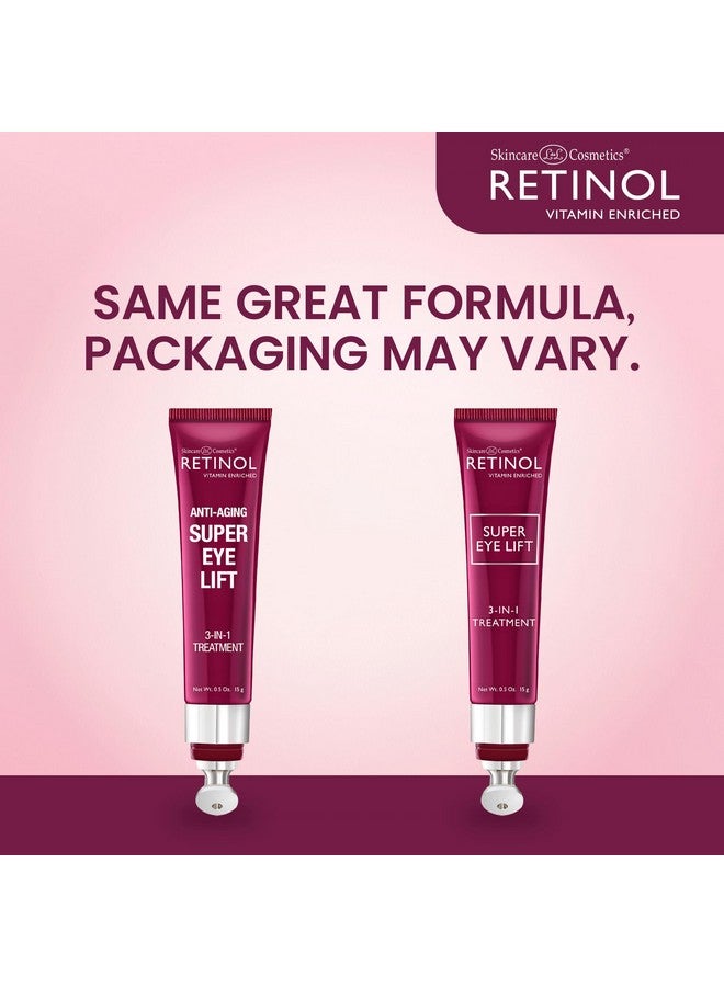 Retinol Super Eye Lift - A luxurious 3-in-1 treatment fights the look of dark circles, wrinkles, and puffy eyes - Image 2