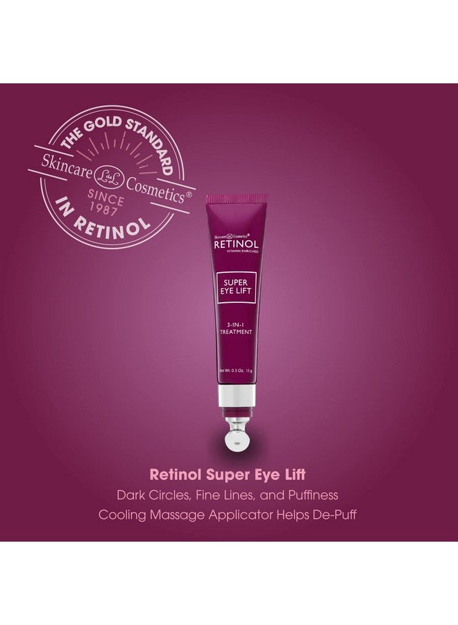 Retinol Super Eye Lift - A luxurious 3-in-1 treatment fights the look of dark circles, wrinkles, and puffy eyes - Image 3