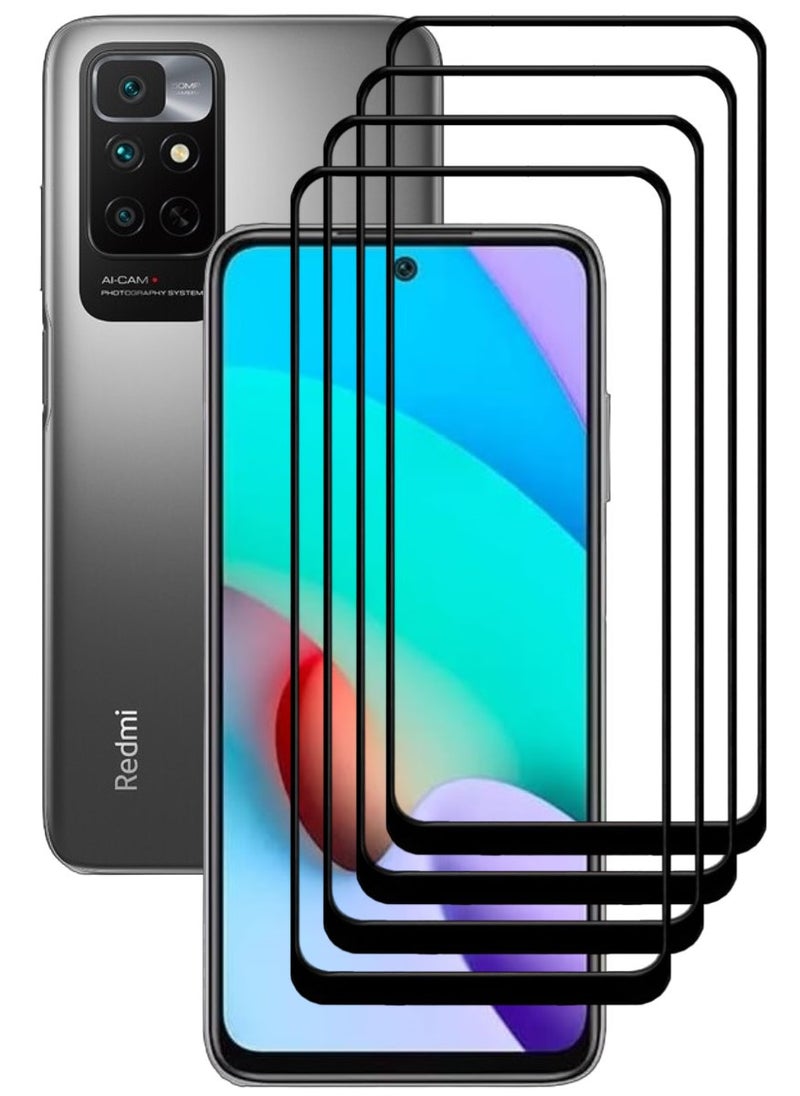 أكاليكس 4 قطع، حماية شاشة،  لهاتف شاومي ريدمي  نوت 11 4G ، جودة ممتازة. - Image 1