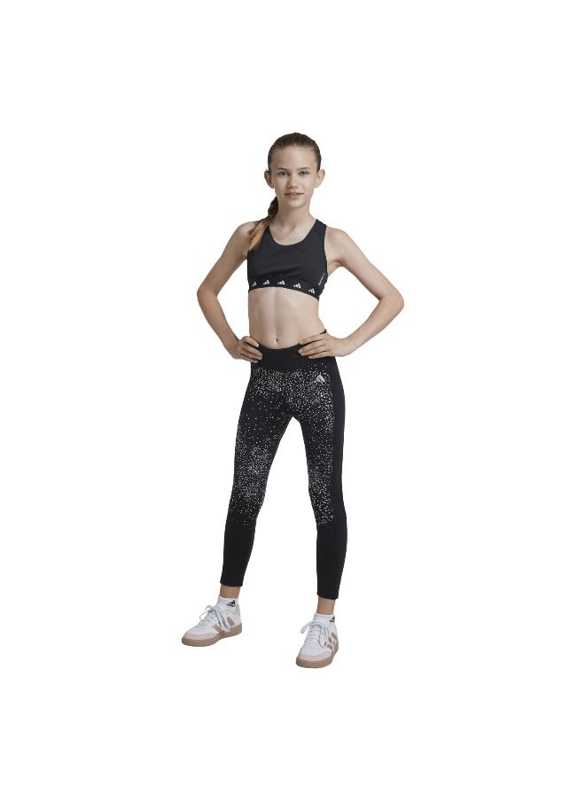 Adidas adidas Jg Opt Gl Leg Black Training Tights 5-6Y  - Image 3