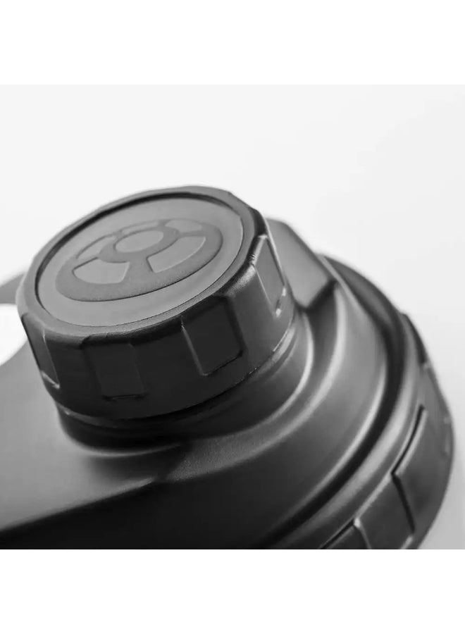 Alpha Designs - Protein Shaker Bottle 1 Liter - Black - 6638 - Image 3