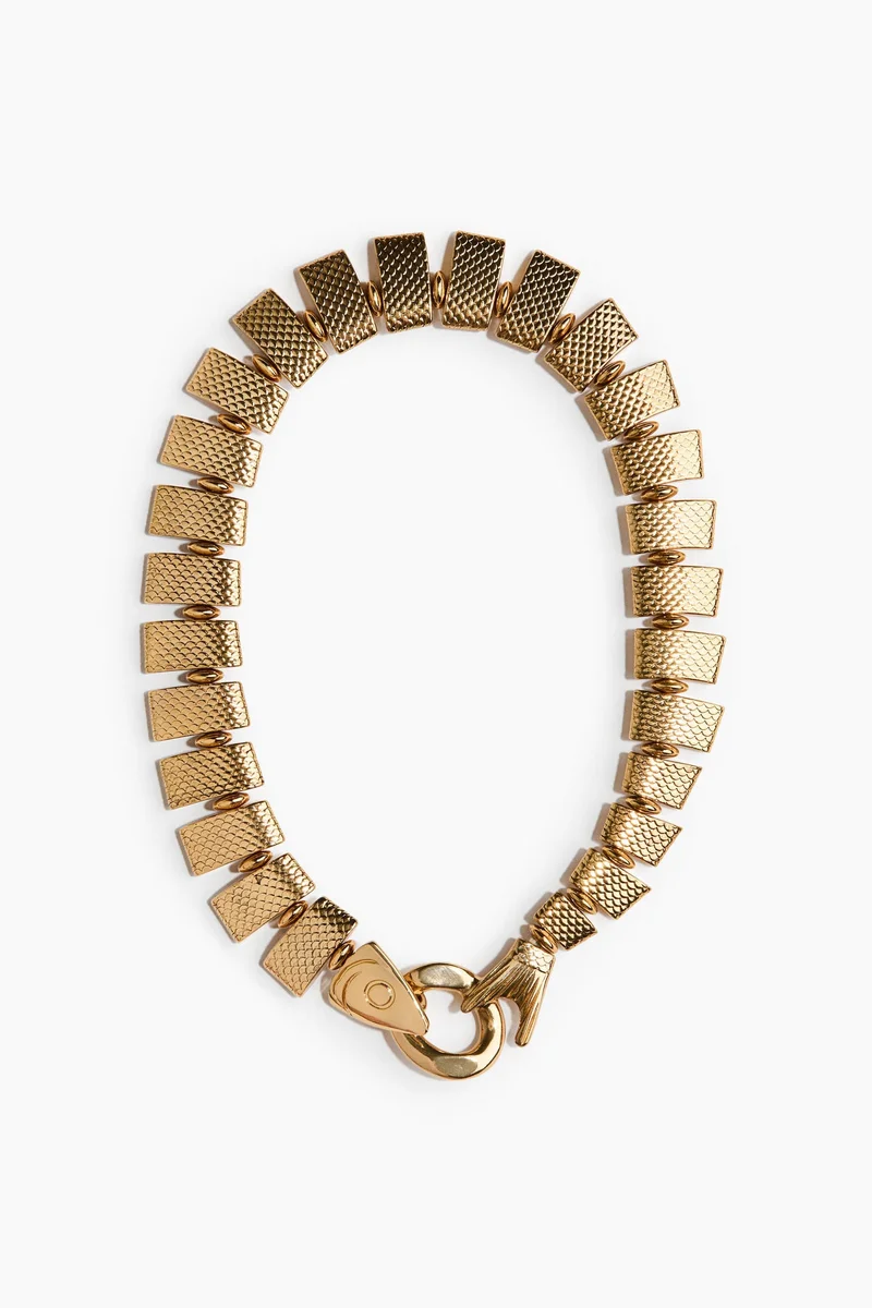 Fish-shaped necklace