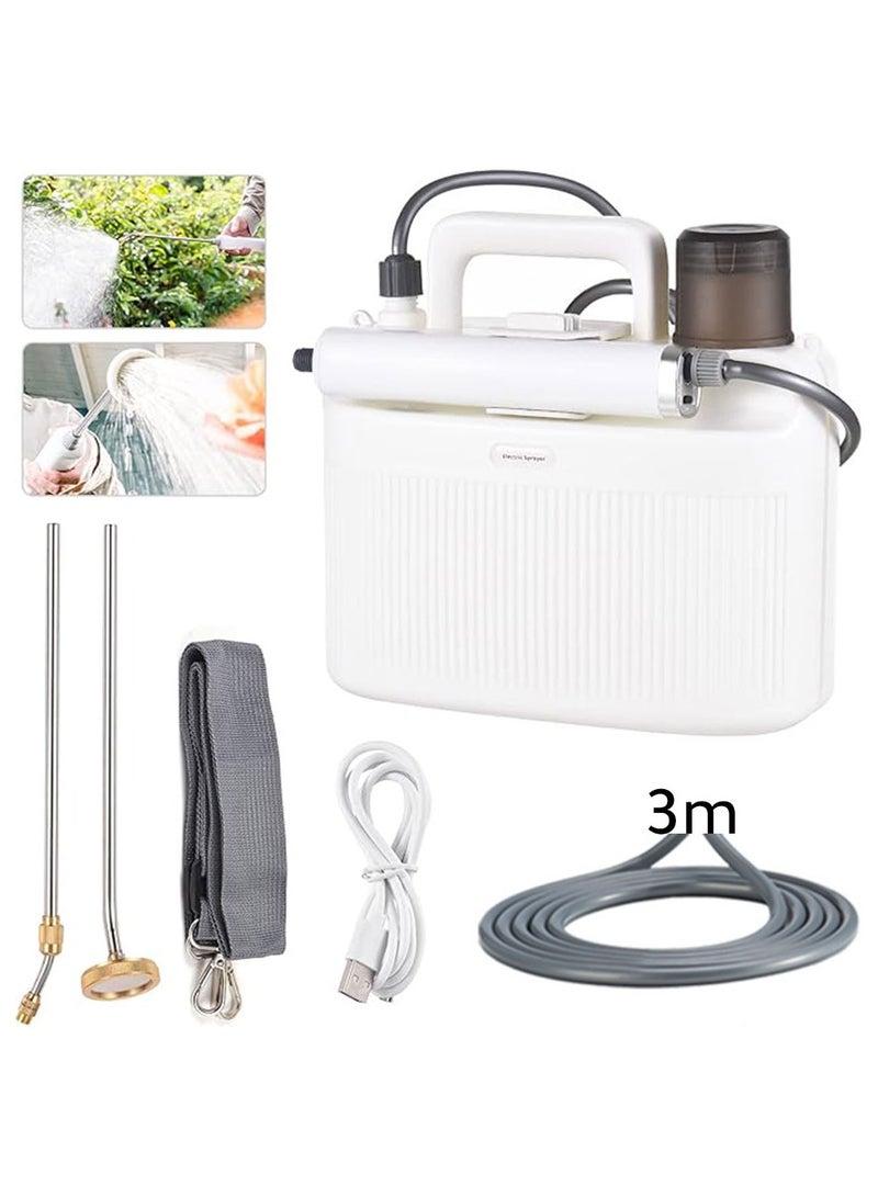 Generic Planting rechargable sprayer with tank and 3M hose and two heads  - Image 1