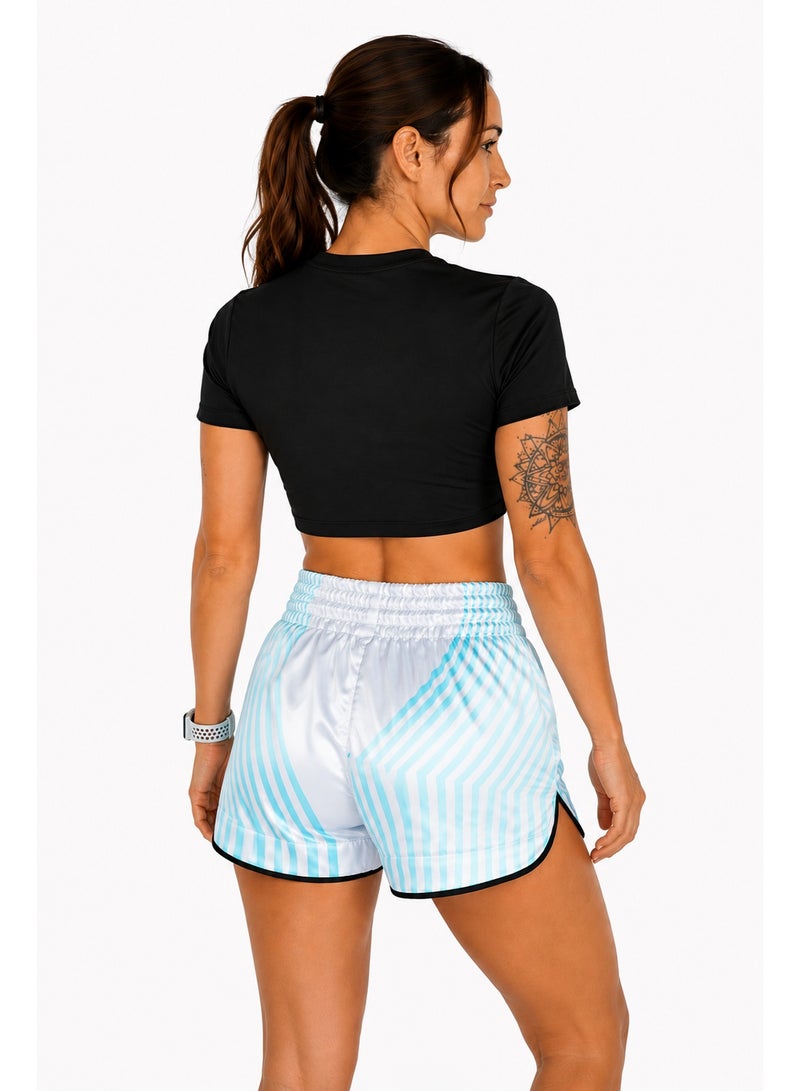 BLYSS Performance Gear BLYSS Woman Sport Cropped Top Impact Black - Image 4