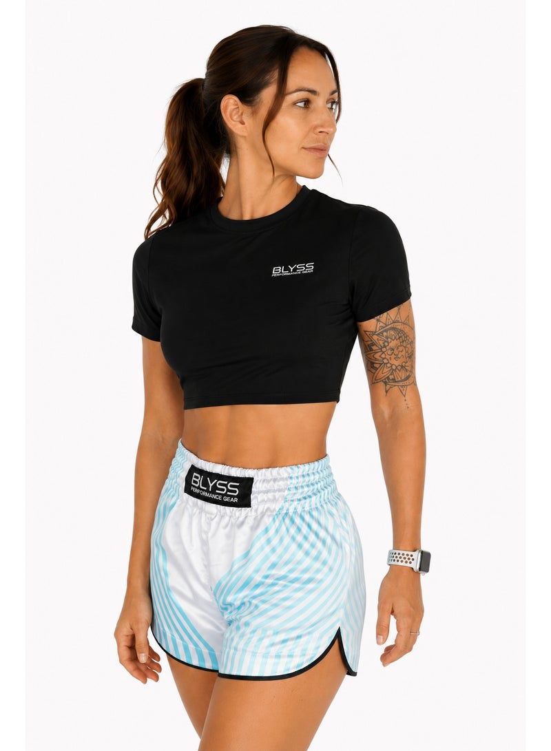 BLYSS Performance Gear BLYSS Woman Sport Cropped Top Impact Black - Image 3