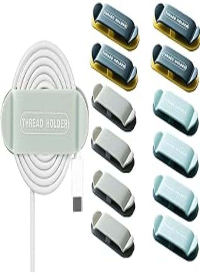 EgyptQueen - Wall Power Cord Holder for Electrical Sockets (4 Pack) for Cable Management 