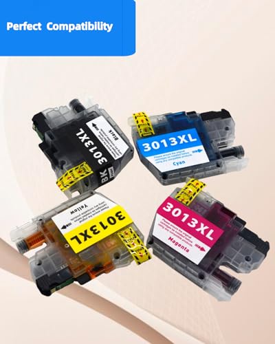 NEXTPAGE LC3013XL Ink Cartridges BK/C/M/Y Replacement for Brother LC3013 LC3011 LC3013XL Ink Cartridges for Brother MFC-J497DW MFC-J491DW MFC-J895DW MFC-J690DW Printer (LC30135PKS, Black Cyan Magenta Yellow) - Image 3