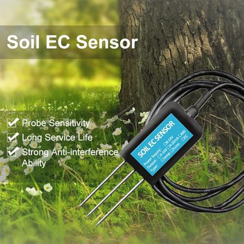 REES52 RS485 Soil NPK PH Sensor Probe NPK Sensors Detector Meter for Agricultural Soil Nitrogen Tester (Soil nitrogen, Phosphorus and Potassium Moisture) - Image 2