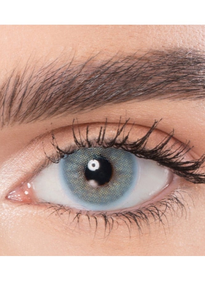 Naturel Natural Core Blue Lenses, a charming look with natural and beautiful colors. Contact lenses for use.  - Image 1