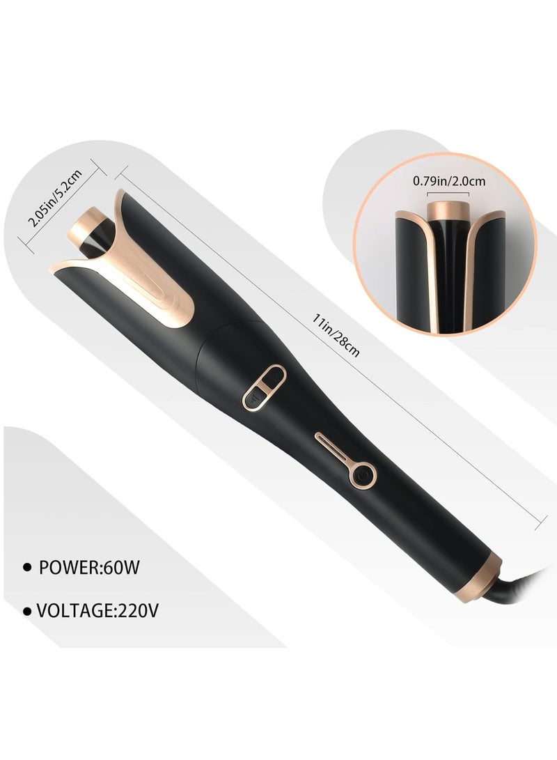ELTRAZONE Automatic Ceramic Hair Curler for Curly Hair – 360° Rotation, Multi-Speed Settings, Ceramic Technology for Smooth & Long-Lasting Curls – Professional Curling Iron for Effortless Curls and Waves - Image 4