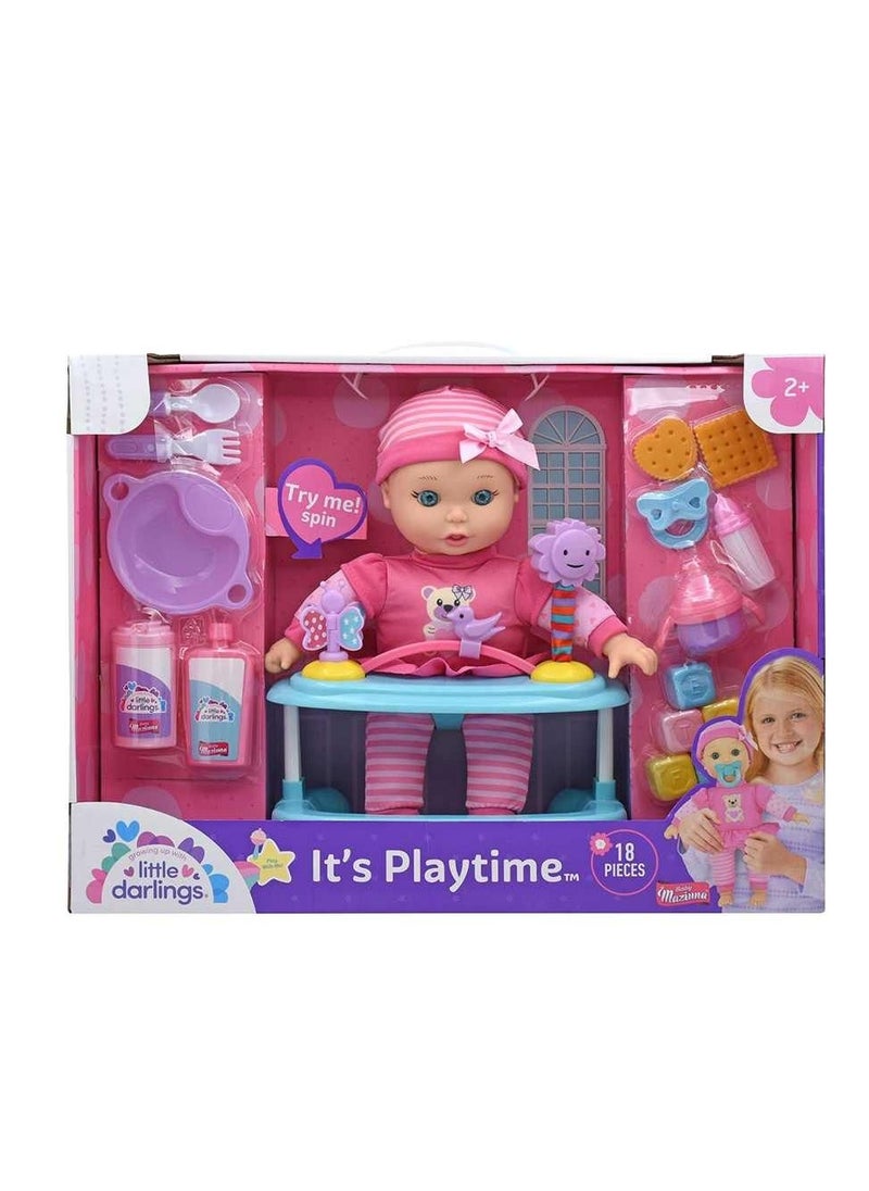 Baby Maziuna Baby Maziuna It's Playtime 11 Inches Doll  - Image 1