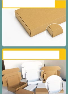 althiqahkey Normal Quality Folding Box Three-layer Shipping Carton Clothing Express Packaging Carton Corrugated Box Size 20*15*5cm 5 Pieces  - Image 4