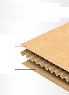 althiqahkey Normal Quality Folding Box Three-layer Shipping Carton Clothing Express Packaging Carton Corrugated Box Size 20*15*5cm 5 Pieces  - Image 2