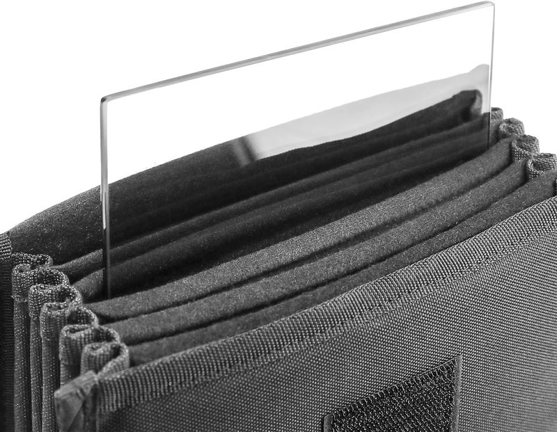 OPENMOON Belt Style Camera Filter Carry Case Pouch (6 Slots, 6.6 * 6.6 inch) - Image 5