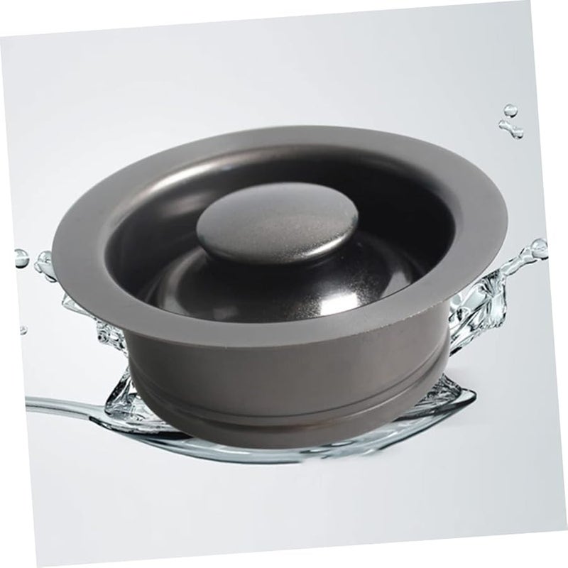 سدادة حوض متينة مع شفة وسدادة لتصريف المطبخ سهلة التركيب لمنع الانسدادات - Image 4