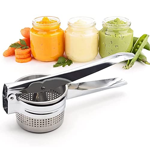 NEWLINE NY Stainless Steel Potato Presser Masher Ricer Commercial Grade Tool to Press Mash Fruit or Food - Image 3