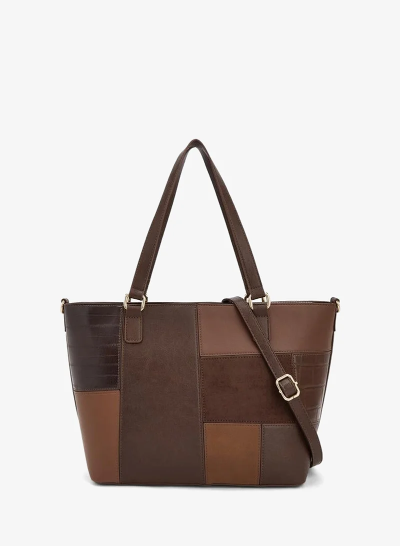 فلورا بيلا من شو إكسبرس Panelled Tote Bag With Detachable Strap