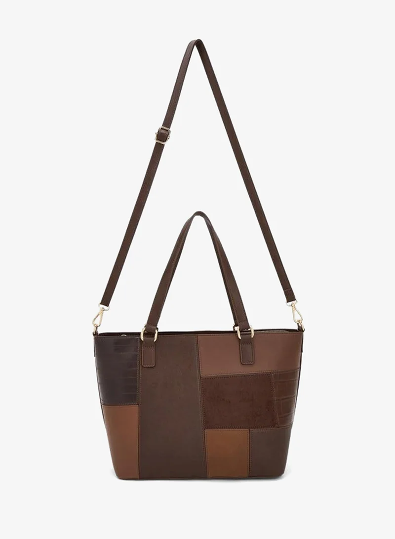 فلورا بيلا من شو إكسبرس Panelled Tote Bag With Detachable Strap