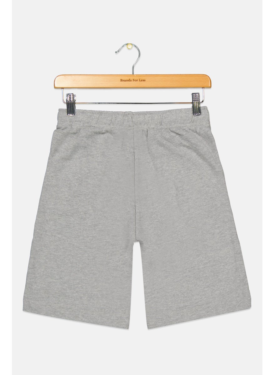 Kids Boy Solid Basic Shorts, Grey - pzsku/Z3E6DAAB90C7B9D8FC47DZ/45/_/1732780740/5093e2bd-0f69-4327-9112-bd5ec20a8b72