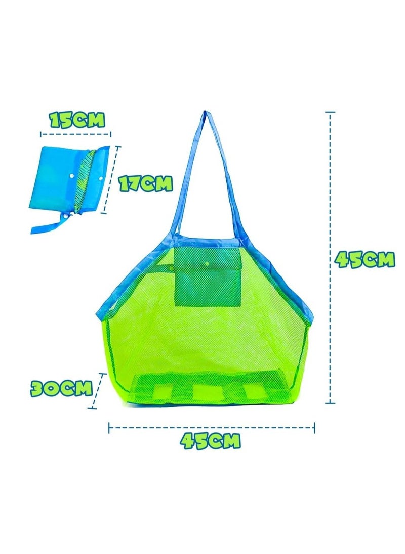 UKR - Foldable Multipurpose Beach Bag – Stylish And Versatile Tote For Beach, Travel, And Everyday Use - Image 1