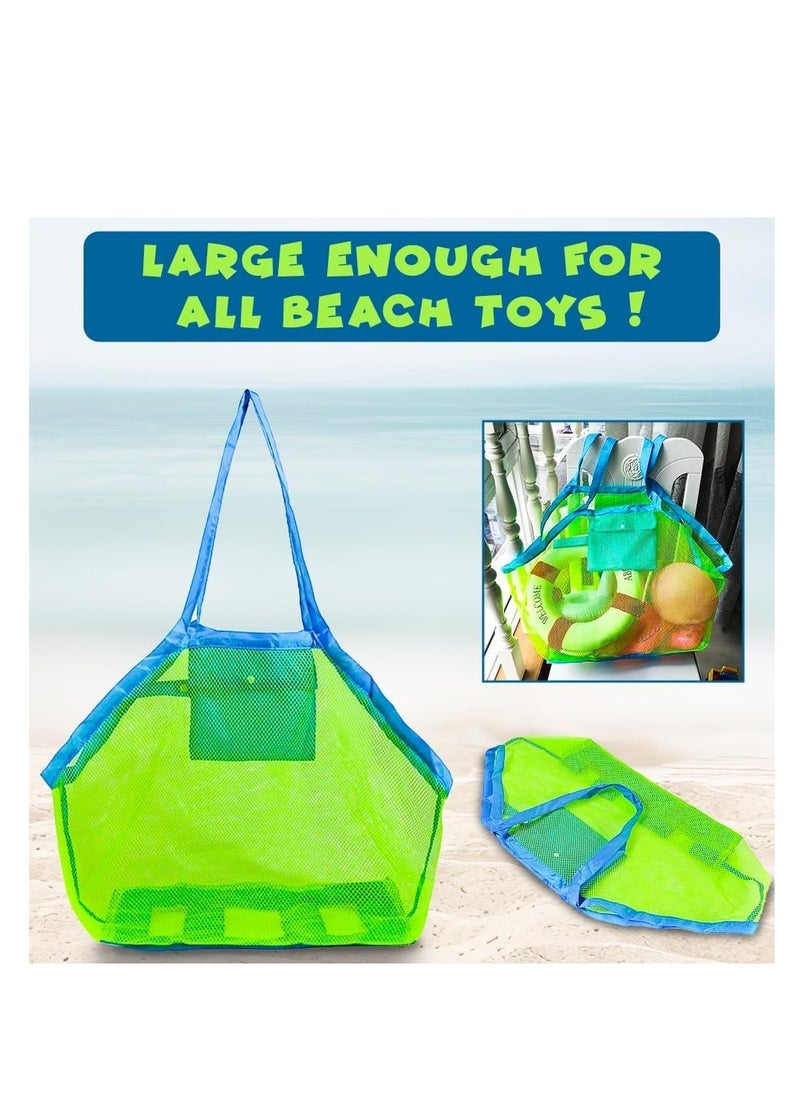 UKR - Foldable Multipurpose Beach Bag – Stylish And Versatile Tote For Beach, Travel, And Everyday Use - Image 1