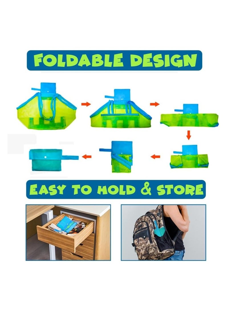UKR - Foldable Multipurpose Beach Bag – Stylish And Versatile Tote For Beach, Travel, And Everyday Use - Image 1